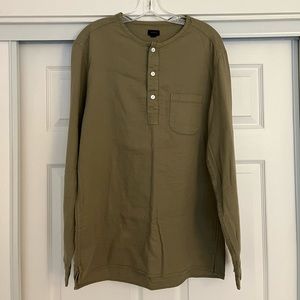 J. Crew Olive Henley
